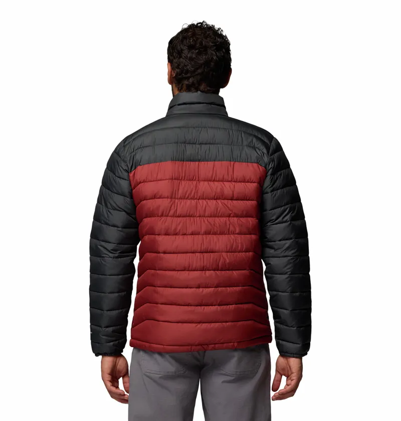 Columbia Men's Powder Lite II Insulated Jacket - Red Oxide/Shark-3