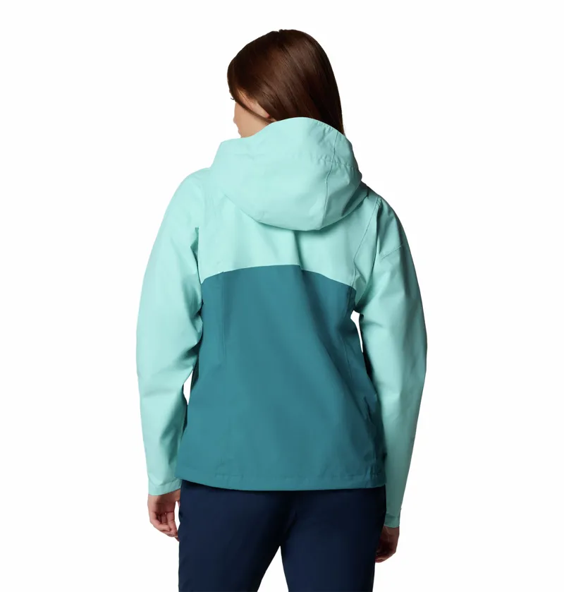 Columbia Women's Hikebound II Waterproof Jacket - Spray/River Blue-2