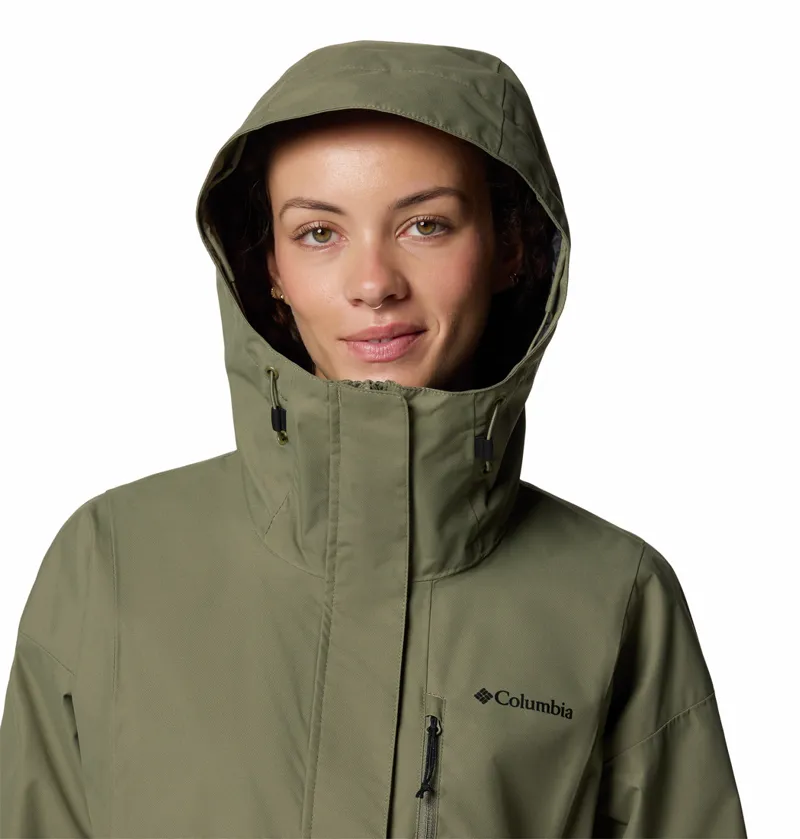 Columbia Women's Hikebound II Waterproof Jacket - Stone Green-3
