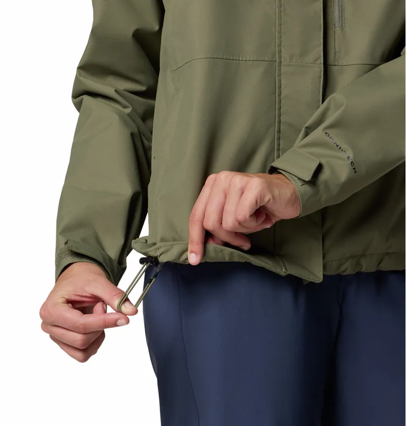 Columbia Women's Hikebound II Waterproof Jacket - Stone Green-4