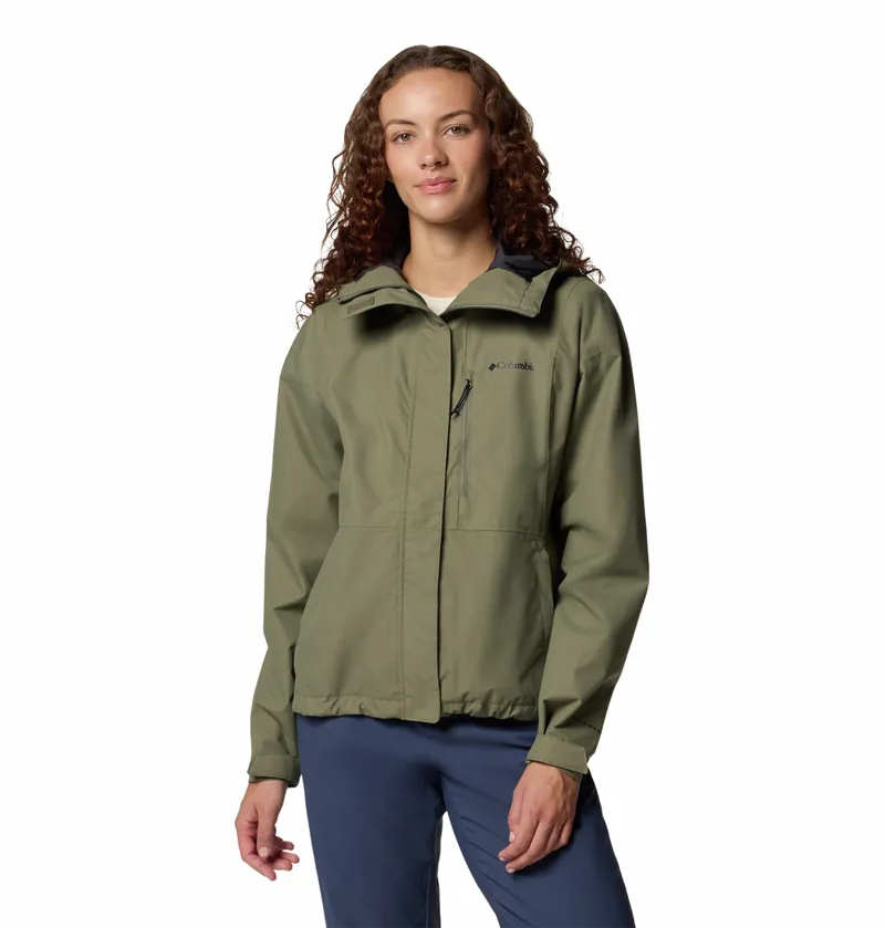 Columbia Women's Hikebound II Waterproof Jacket - Stone Green