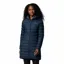 Columbia Women's Lake 22 II Long Hooded Down Jacket - Collegiate Navy