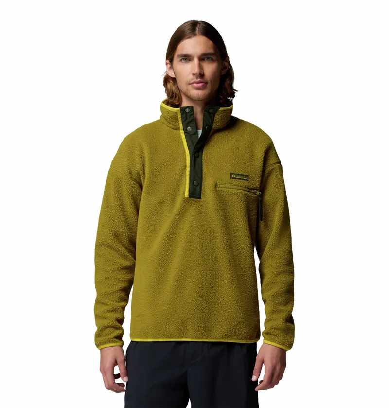 Columbia Helvetia II Half Snap Fleece - Mossy Green