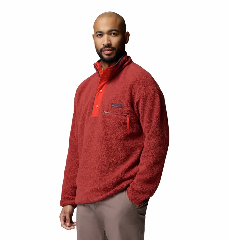 Columbia Helvetia II Half Snap Fleece - Red Oxide-1
