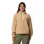 Columbia Women's Helvetia II Cropped Sherpa Half Snap Fleece - Canoe