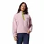 Columbia Women's Helvetia II Cropped Sherpa Half Snap Fleece - Pink Agate/Peppercorn/Flint Grey