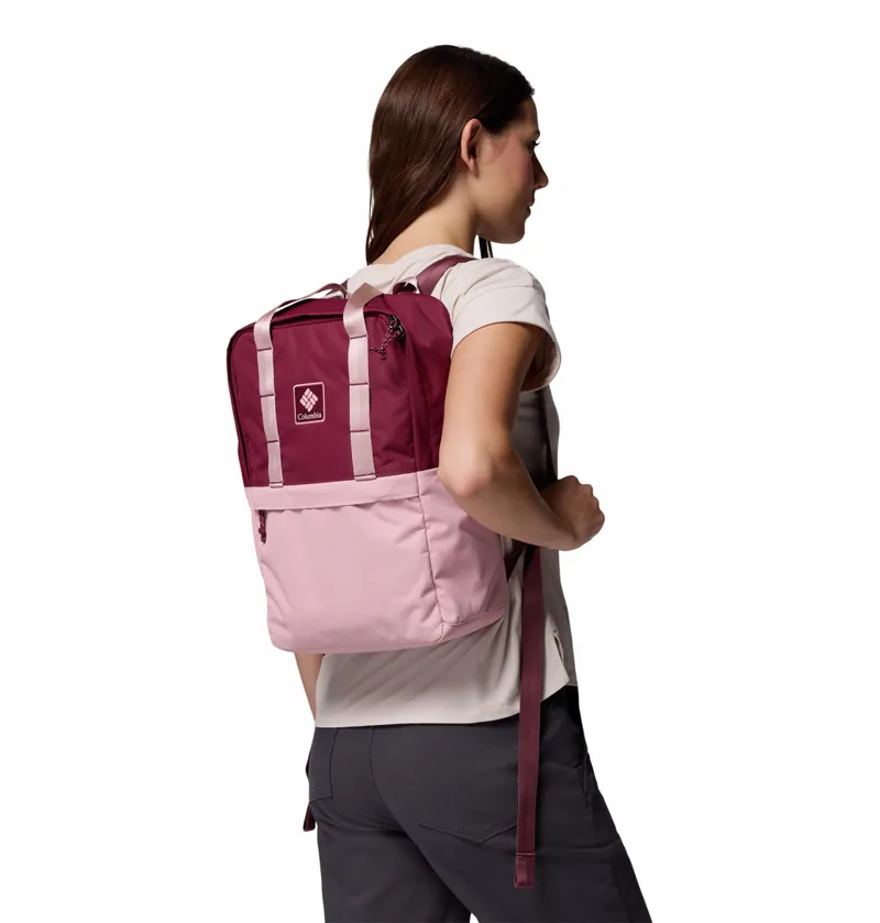 Columbia Trail Traveller 18 Litre Backpack - Rich Wine/Eraser Pink-5