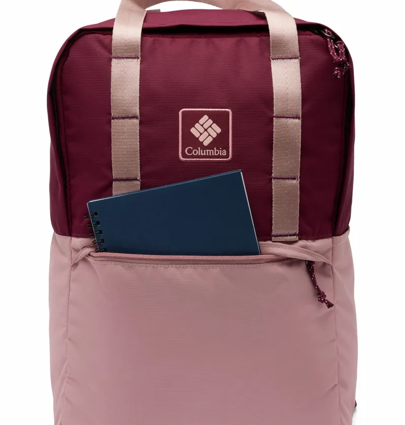 Columbia Trail Traveller 18 Litre Backpack - Rich Wine/Eraser Pink-2