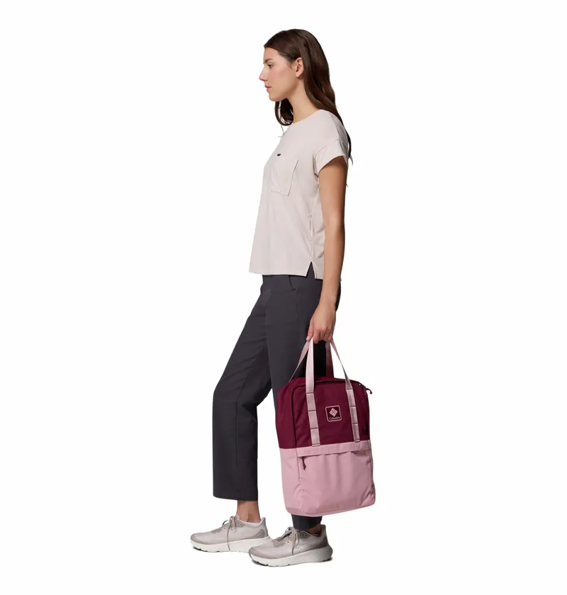 Columbia Trail Traveller 18 Litre Backpack - Rich Wine/Eraser Pink-4