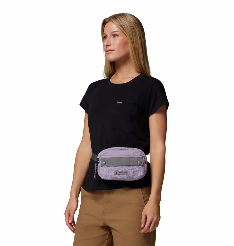 Columbia Helvetia II Sherpa Fleece Hip Pack - Shale Purple/City Grey-4