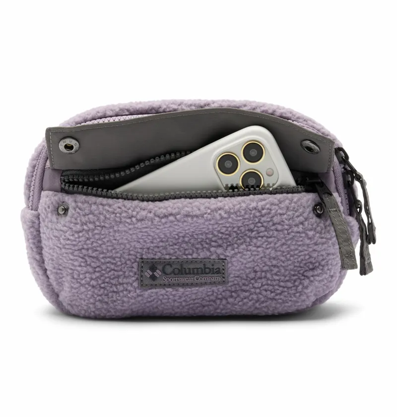 Columbia Helvetia II Sherpa Fleece Hip Pack - Shale Purple/City Grey-2