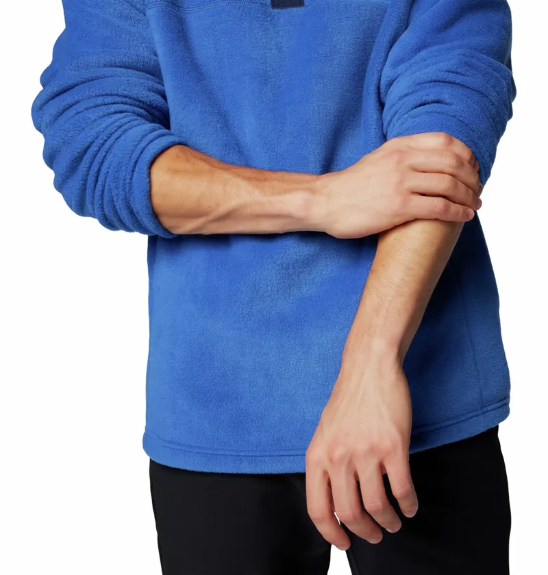 Columbia Men's Steens Mountain II Half Snap Fleece - Mountain Blue/Collegiate Navy-3
