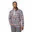 Columbia Helvetia II Printed Half Snap Fleece - Seasalt/Retrotree