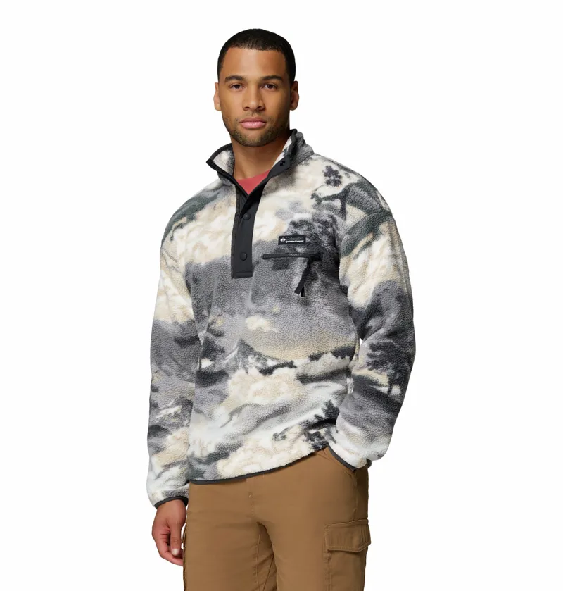 Columbia Helvetia II Printed Half Snap Fleece - Shark/Dreaming-1
