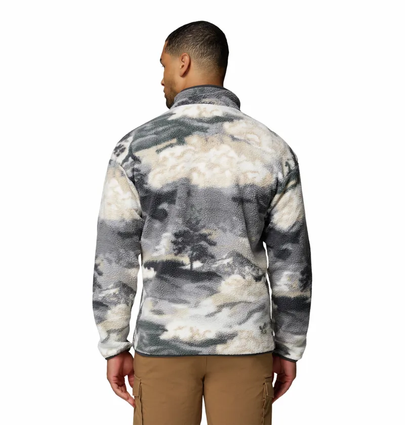 Columbia Helvetia II Printed Half Snap Fleece - Shark/Dreaming-2