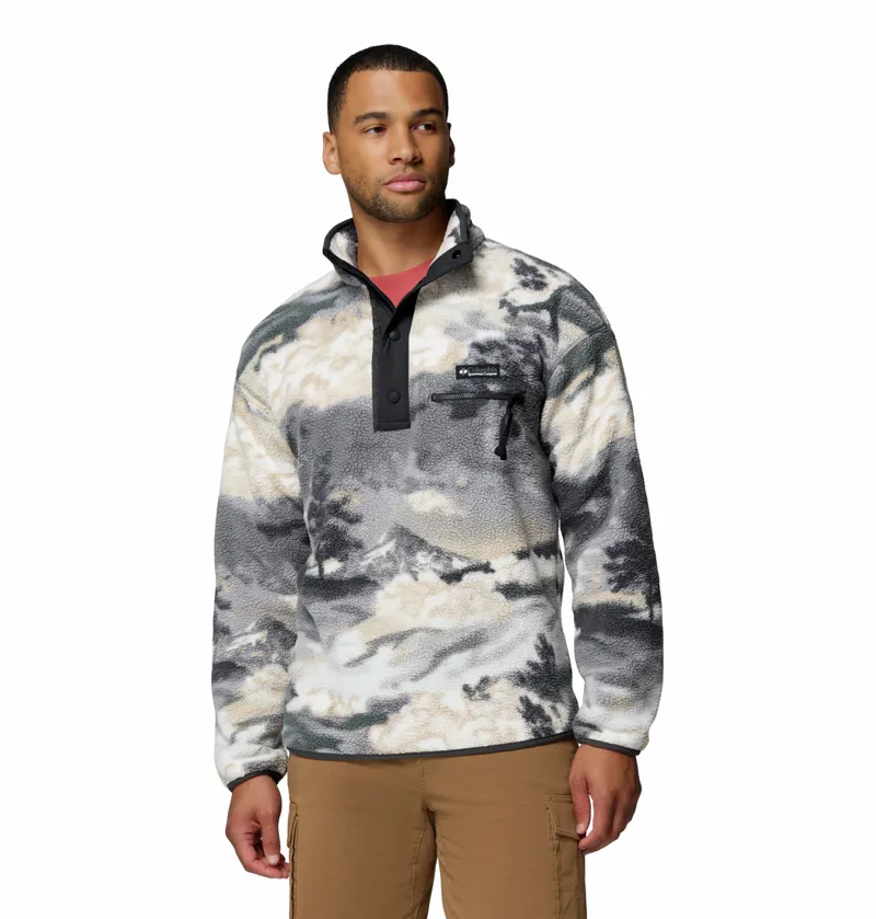 Columbia Helvetia II Printed Half Snap Fleece - Shark/Dreaming