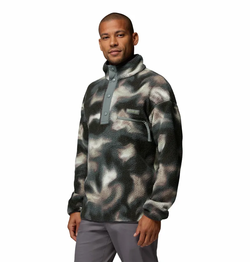 Columbia Helvetia II Printed Half Snap Fleece - Sedona Sage Dyeflow-1