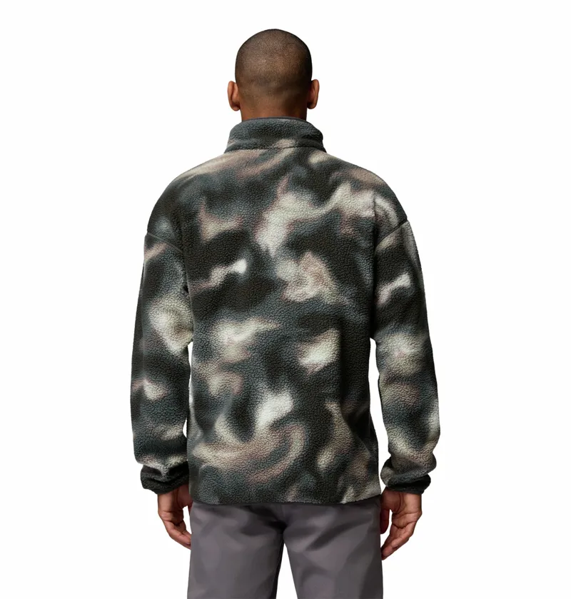 Columbia Helvetia II Printed Half Snap Fleece - Sedona Sage Dyeflow-2