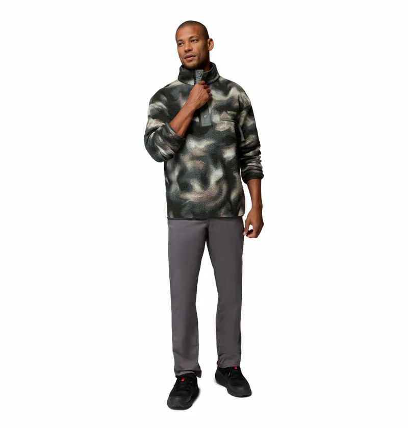 Columbia Helvetia II Printed Half Snap Fleece - Sedona Sage Dyeflow-3