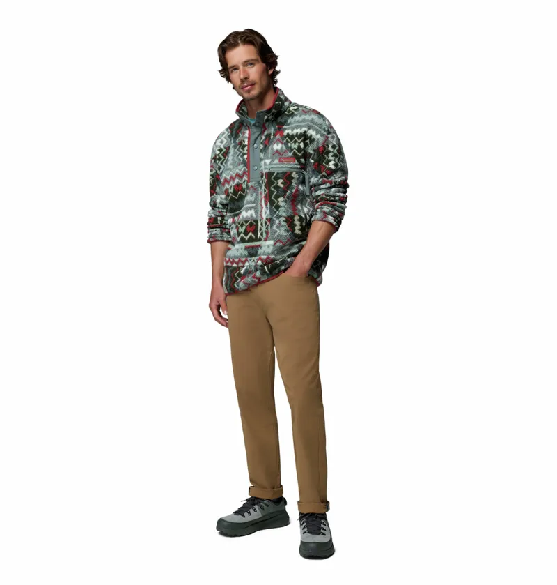 Columbia Helvetia II Printed Half Snap Fleece - Sedona Sage Geomix-3