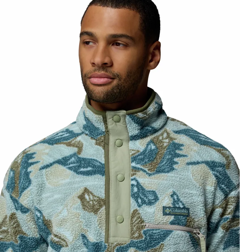 Columbia Helvetia II Printed Half Snap Fleece - Safari/Sunscapes-4