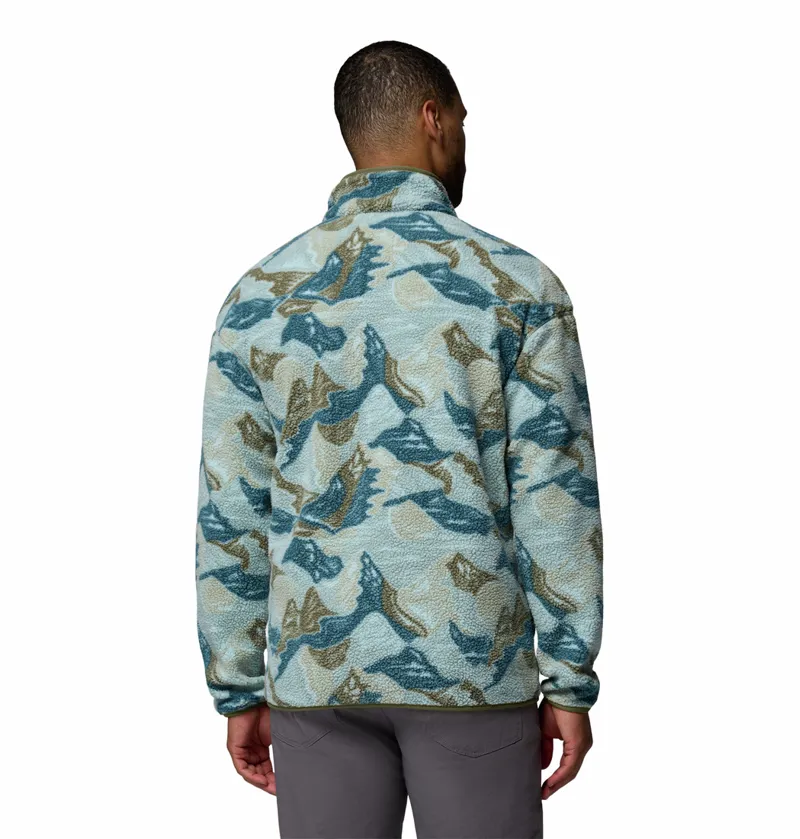Columbia Helvetia II Printed Half Snap Fleece - Safari/Sunscapes-2