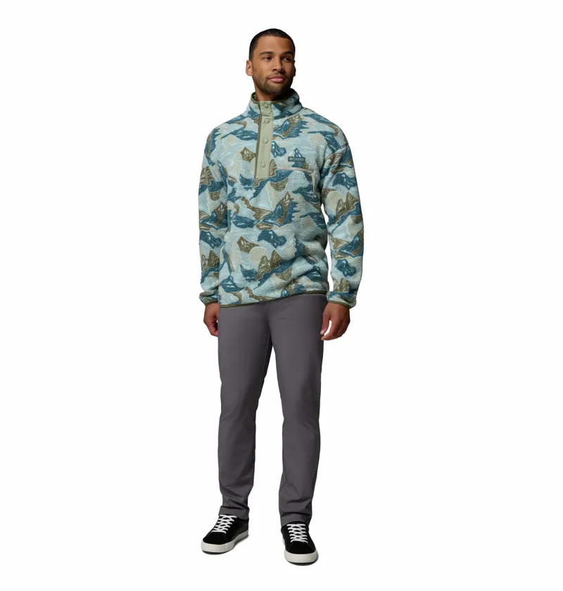 Columbia Helvetia II Printed Half Snap Fleece - Safari/Sunscapes-3