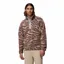 Columbia Helvetia II Printed Half Snap Fleece - Iron/Topoglitch
