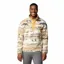 Columbia Helvetia II Printed Half Snap Fleece - Lemon Wash Roaming