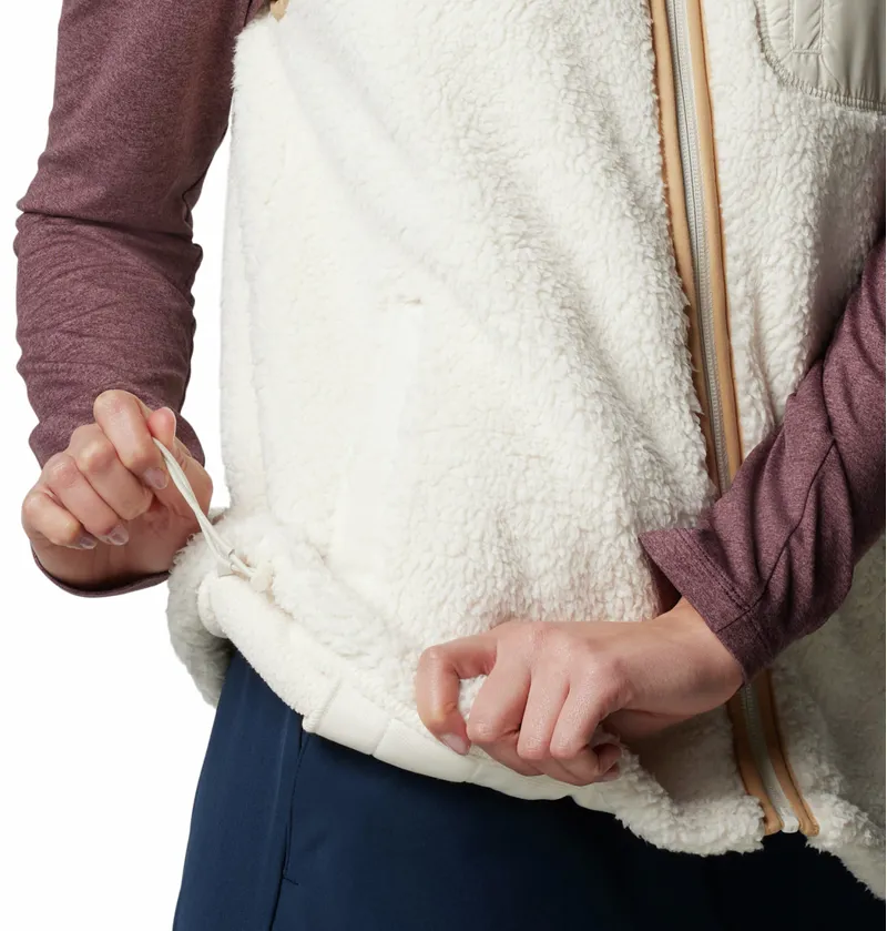 Columbia Women's West Bend II Sherpa Fleece Gilet - Chalk-4
