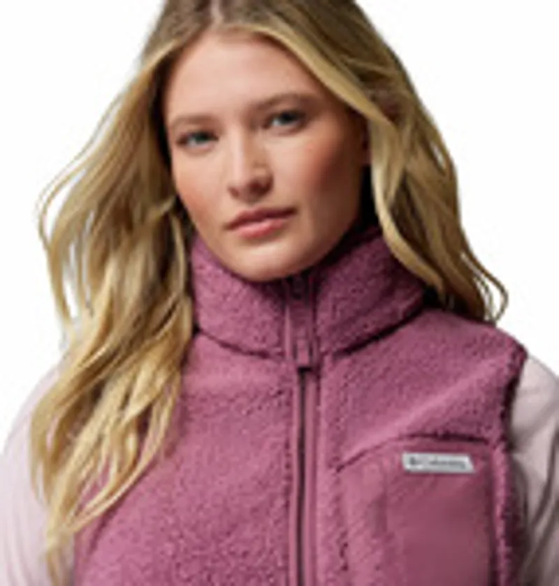 Columbia Women's West Bend II Sherpa Fleece Gilet - Antique Mauve-6