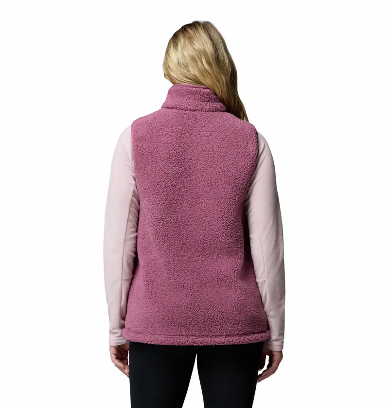 Columbia Women's West Bend II Sherpa Fleece Gilet - Antique Mauve-3