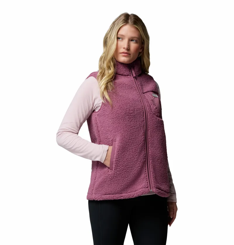 Columbia Women's West Bend II Sherpa Fleece Gilet - Antique Mauve