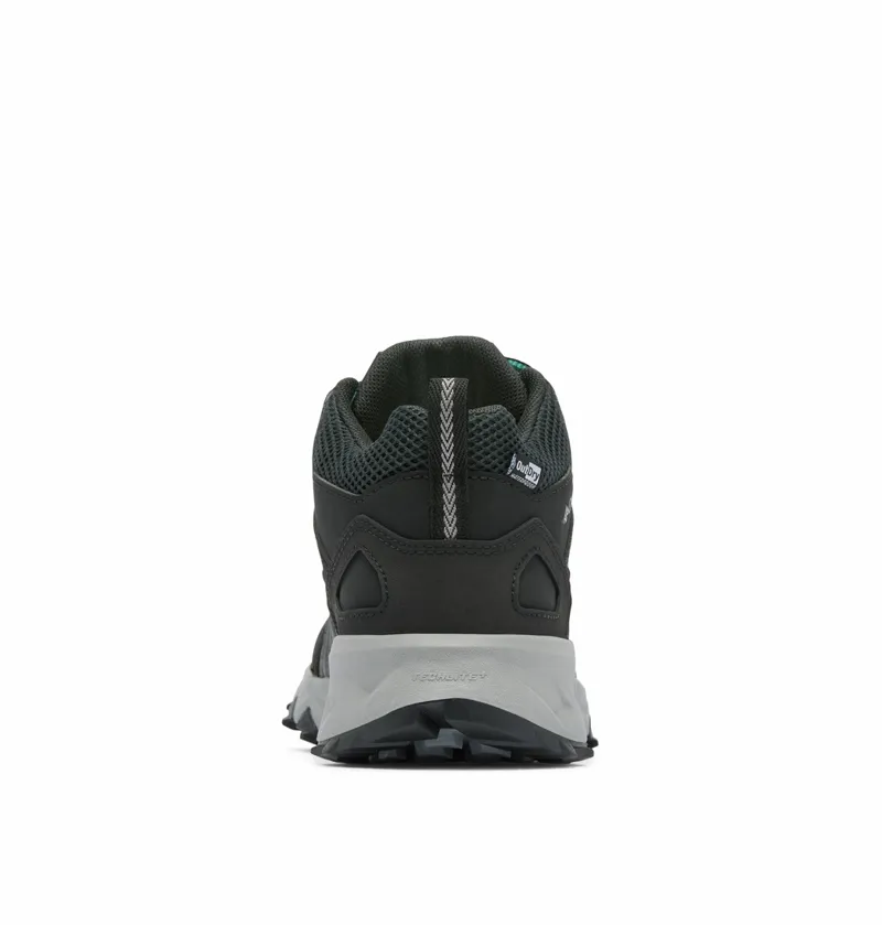 Columbia Women's PeakFreak II Mid Outdry Waterproof Boot - Black/Teal-6