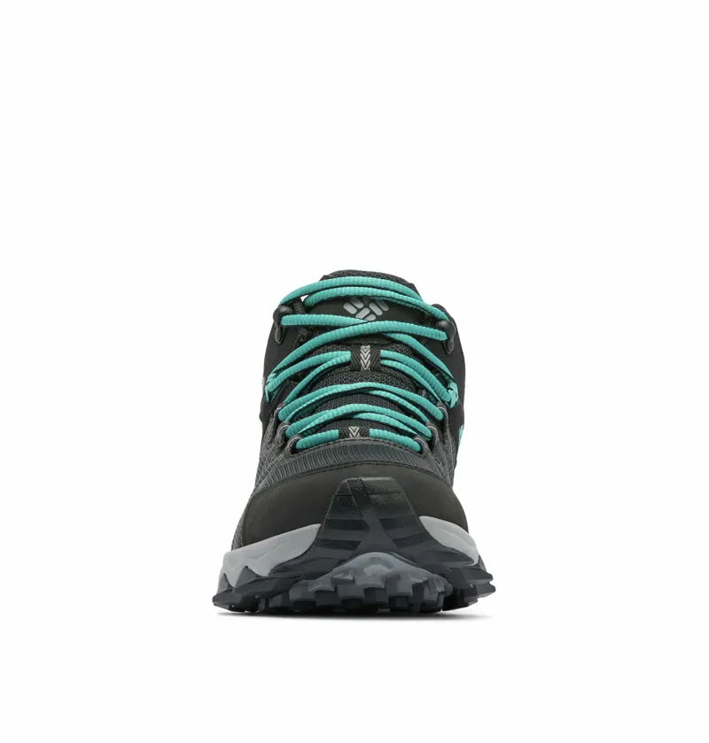 Columbia Women's PeakFreak II Mid Outdry Waterproof Boot - Black/Teal-5