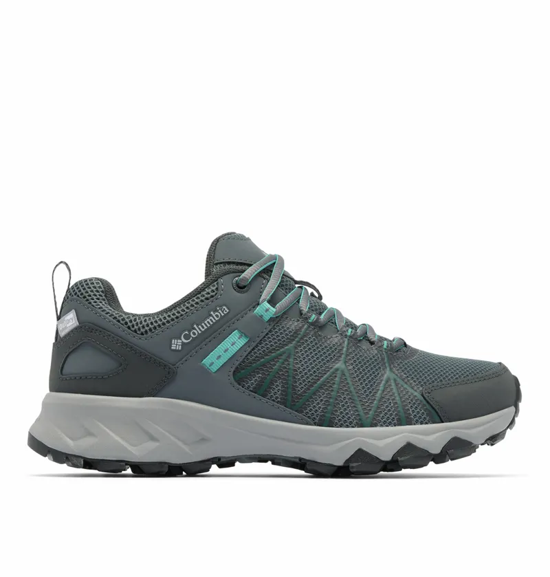 Columbia Women's Peakfreak II Outdry Waterproof Hiking Shoe - Graphite/Teal-1