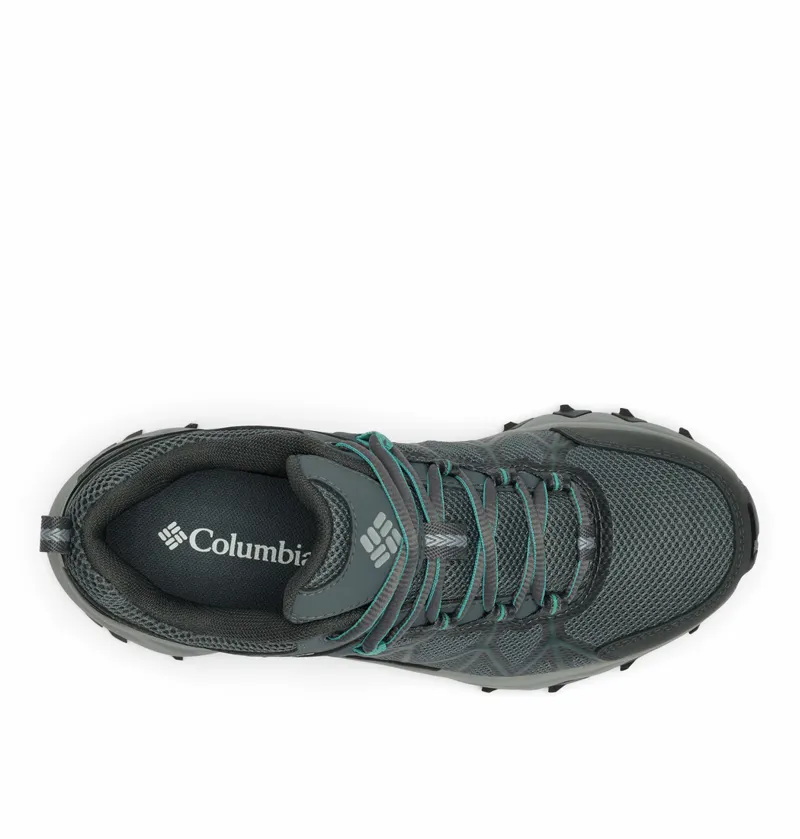 Columbia Women's Peakfreak II Outdry Waterproof Hiking Shoe - Graphite/Teal-4