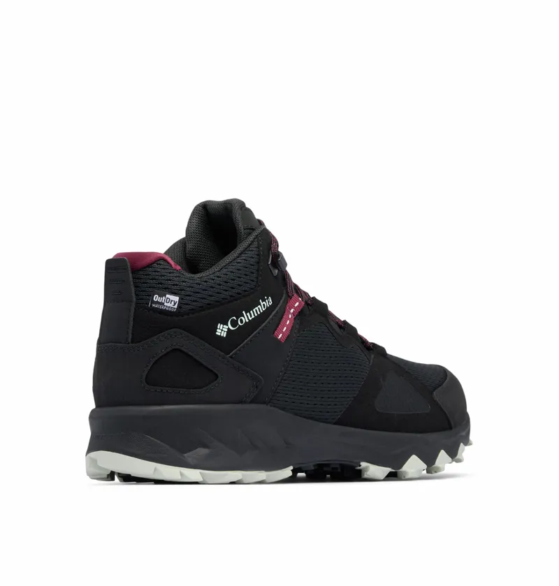 Columbia Women's PeakFreak Hera Mid Outdry - Black/Deep Madeira-2