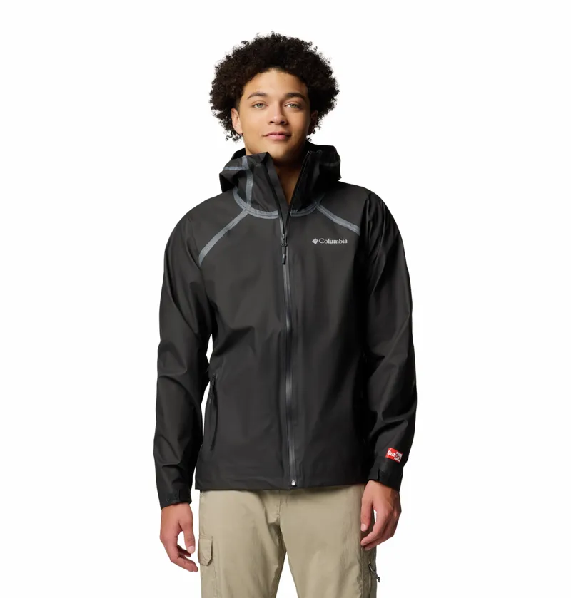 Columbia Men's Reign No Shine Waterproof Jacket - Black
