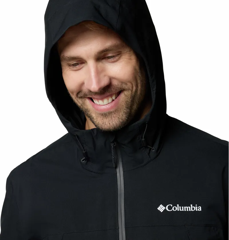 Columbia Men's Boulder Falls Waterproof Jacket - Black-7