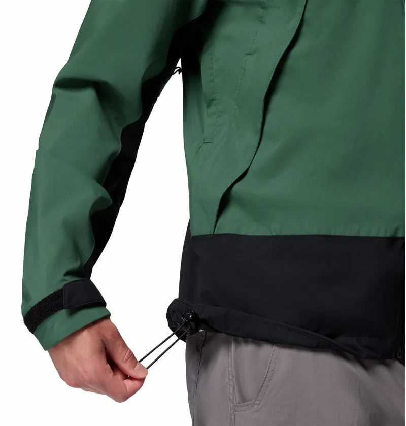 Columbia Men's Boulder Falls Waterproof Jacket - Rain Forest/Black-6