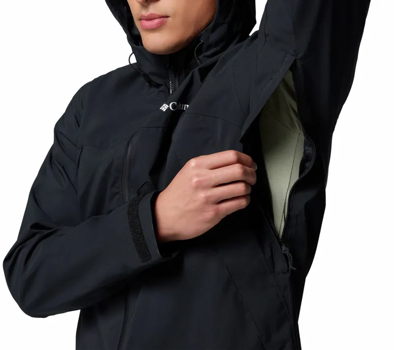 Columbia Men's Boulder Falls Waterproof Jacket - Black-5