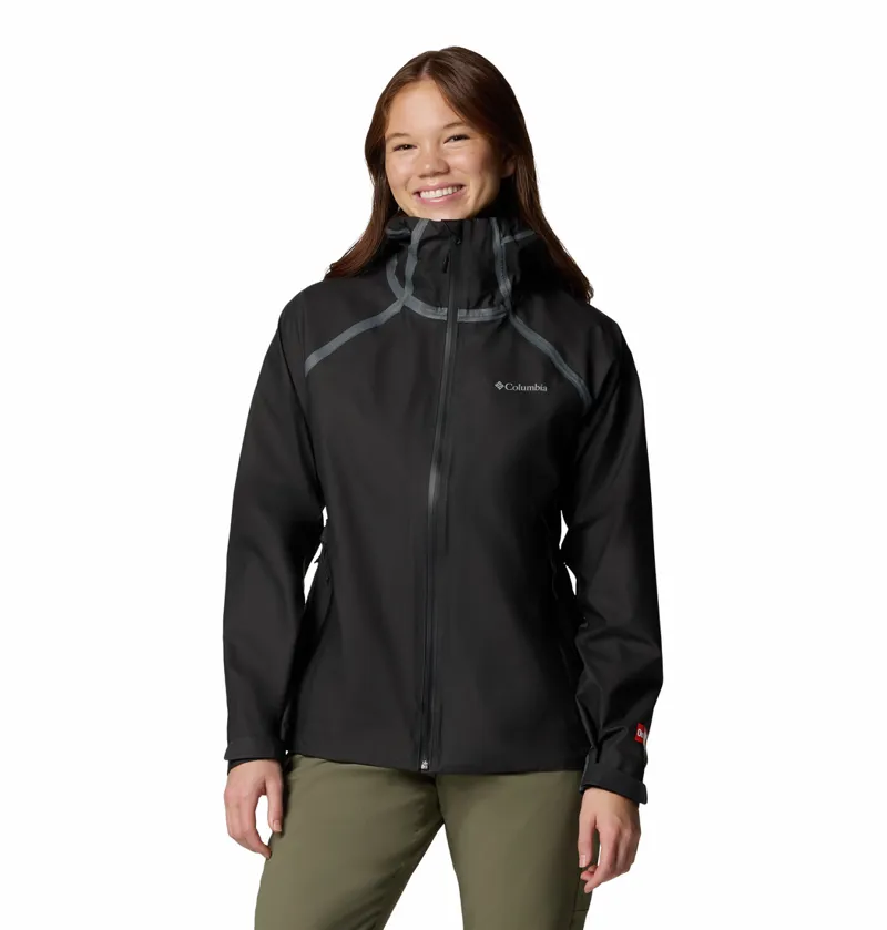 Columbia Women's Reign No Shine Waterproof Jacket - Black