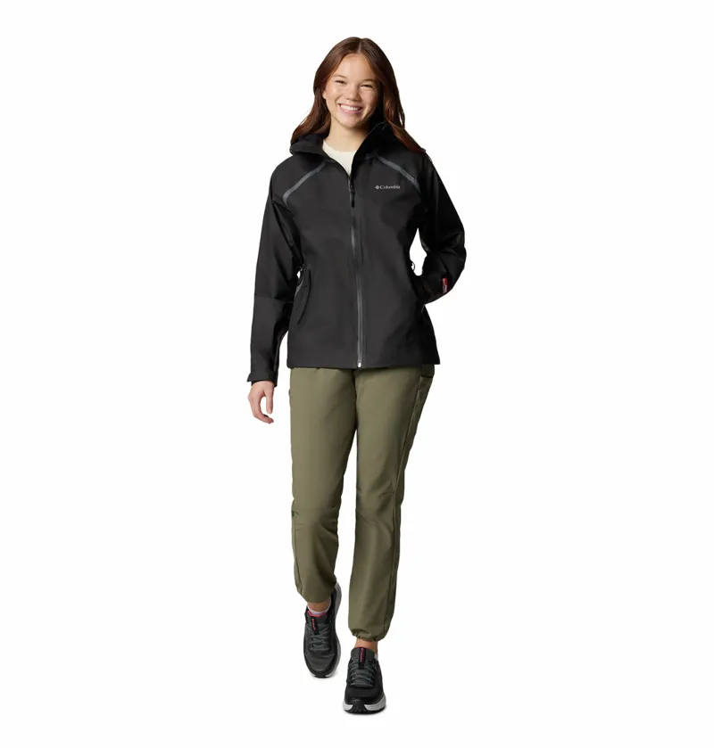 Columbia Women's Reign No Shine Waterproof Jacket - Black-6