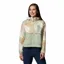 Columbia Women's Spire Valley Printed Hooded Windbreaker - Safari Rays/Safari