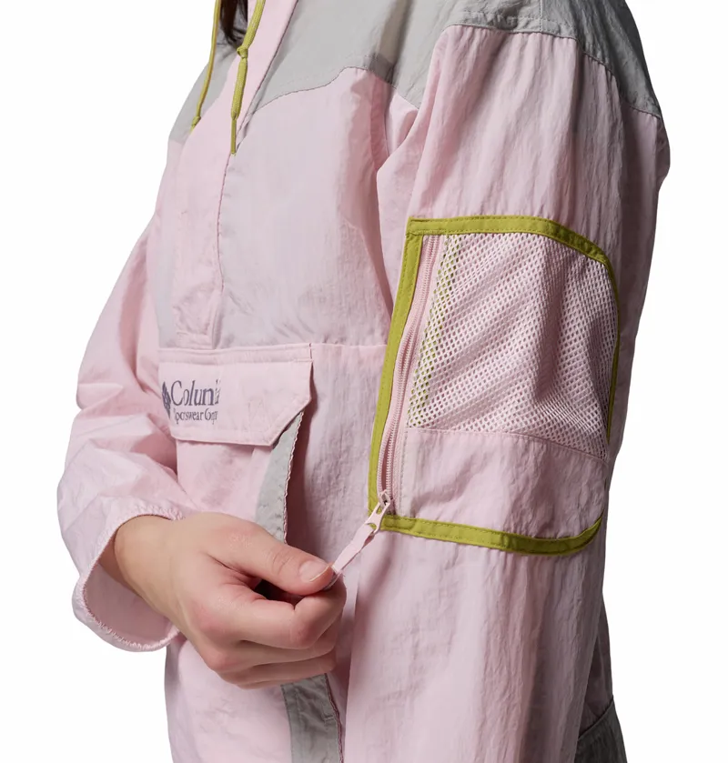 Columbia Women's Challenger II Windbreaker - Pink Agate/Flint Grey-4