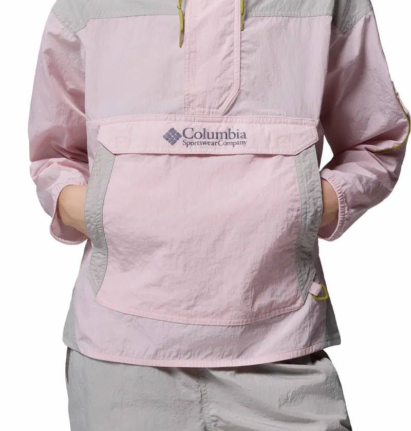 Columbia Women's Challenger II Windbreaker - Pink Agate/Flint Grey-3
