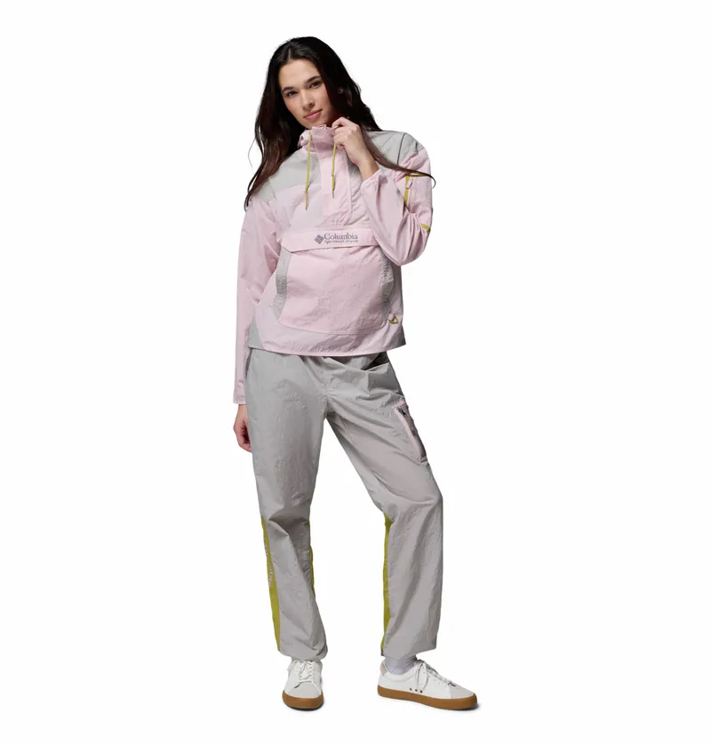 Columbia Women's Challenger II Windbreaker - Pink Agate/Flint Grey-5