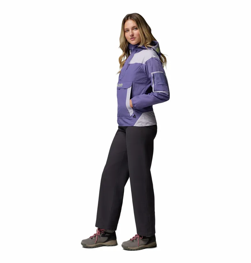 Columbia Women's Challenger II Windbreaker - Stormwatch/Lavender Pearl-5