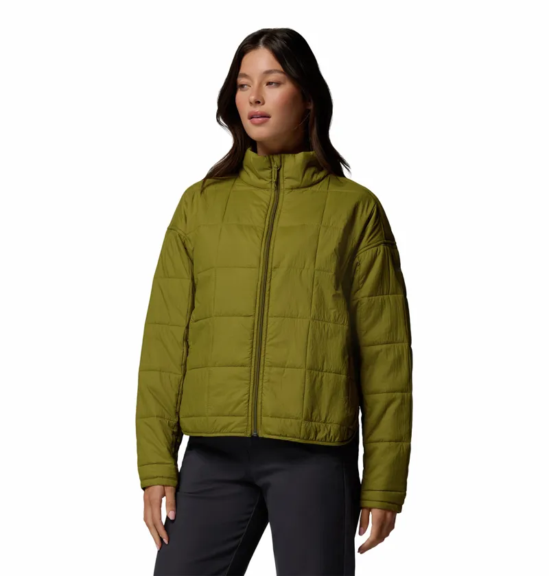 Columbia Women's Sienna Hill Packable Quilted Jacket - Mossy Green-1